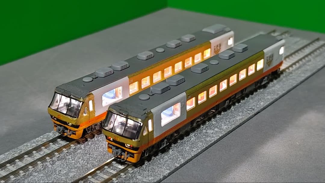 ☆Nゲージ Tomix改 キハ58系(こがね)ジョイフルトレイン 3両セット