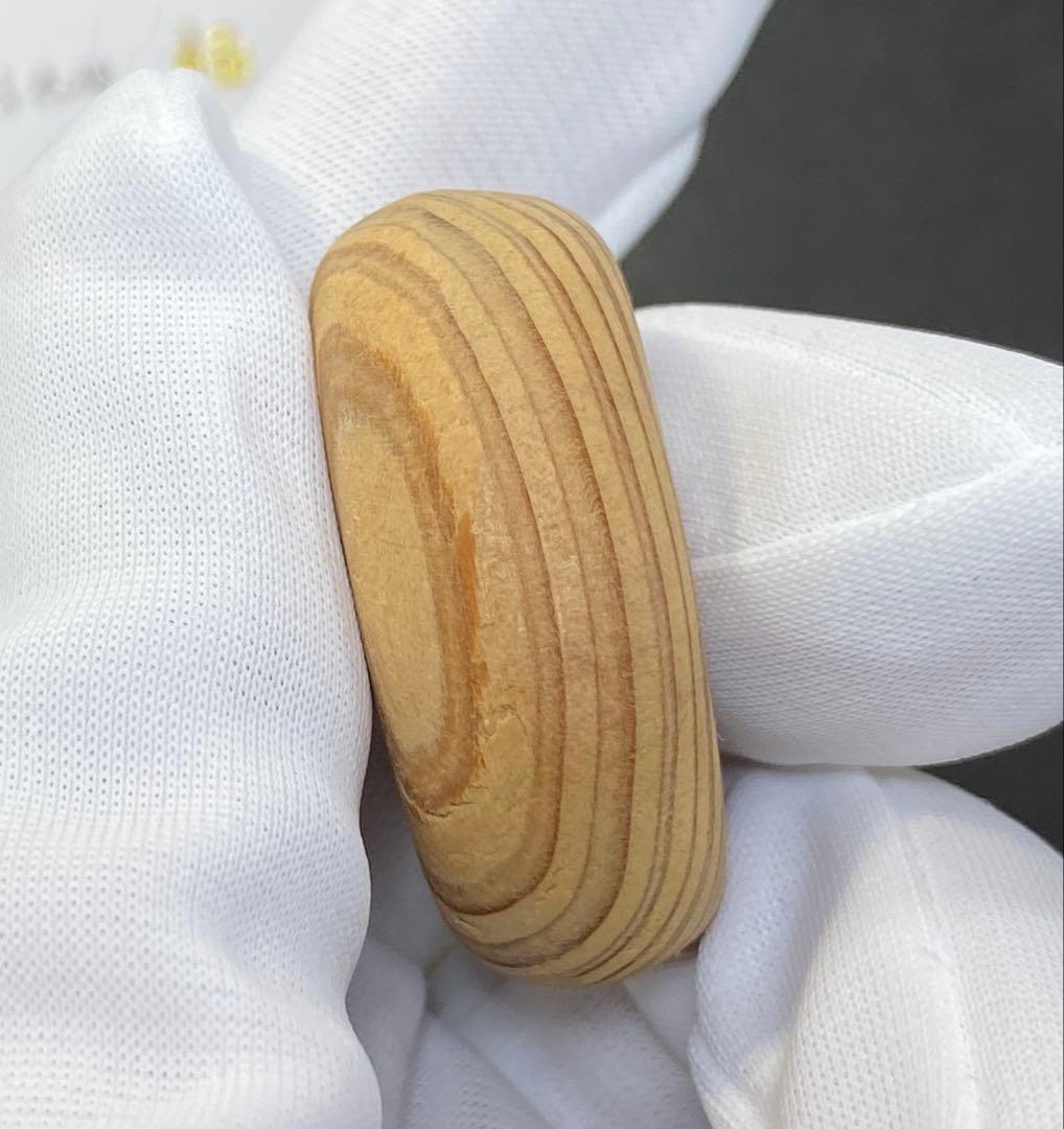 【日本銘石】神宮御山杉　太珠　極 勾玉 PT 大