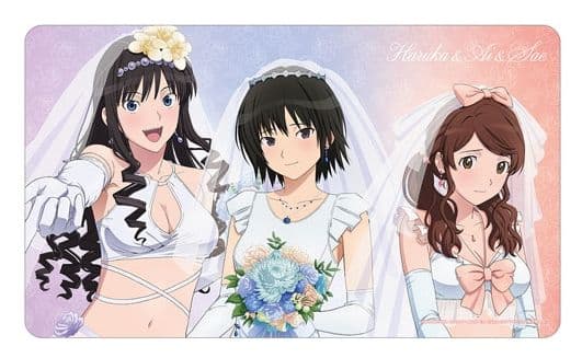 アマガミSS デスクマット 描き下ろし 森島はるか 七咲逢 中多紗江ver