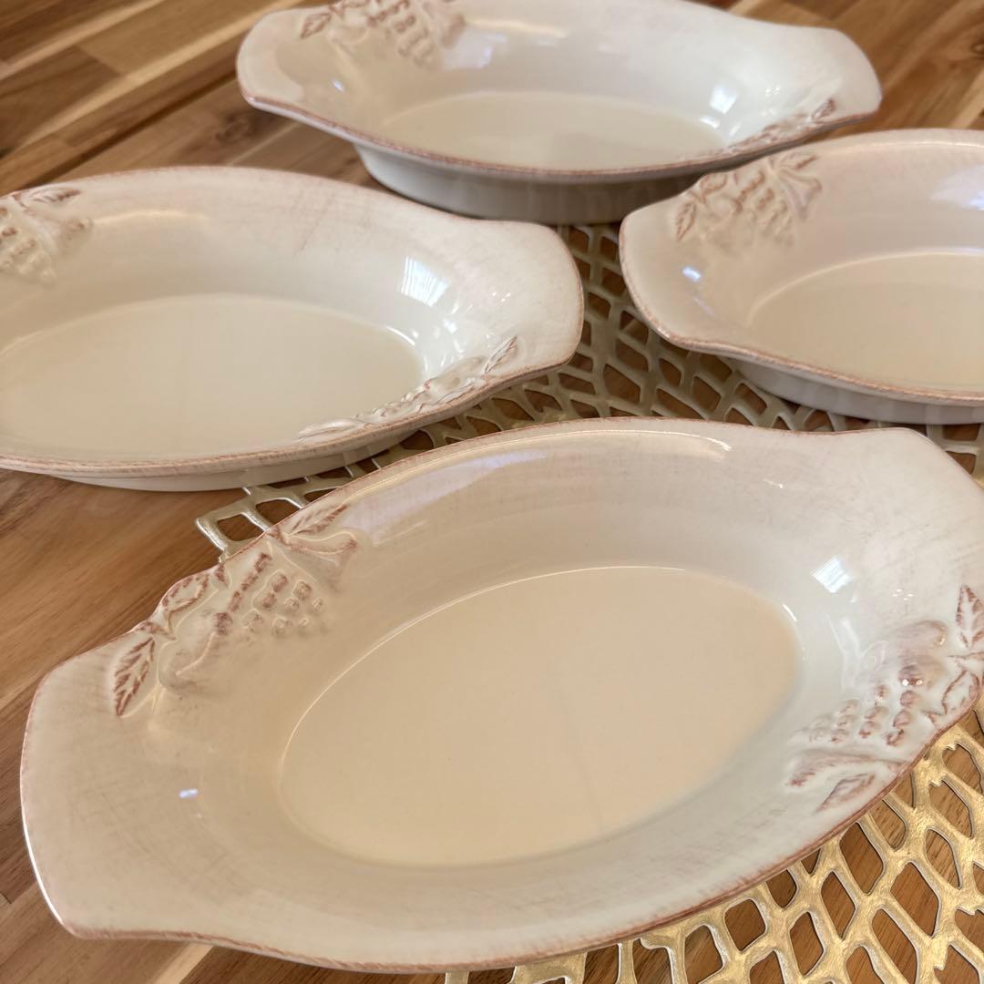 Casafina カサフィナ　グラタン皿　4枚セット