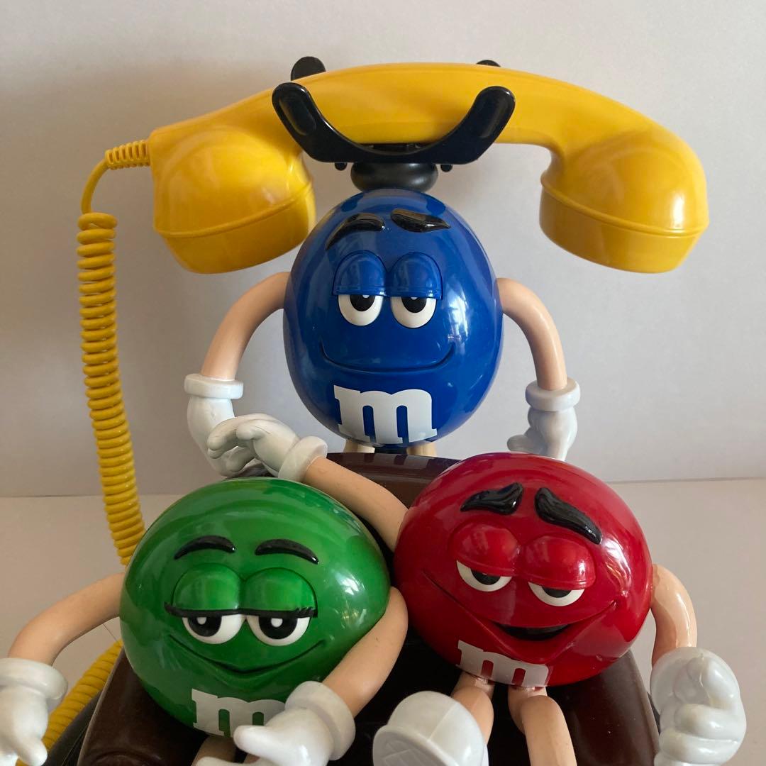 m&m´s エムアンドエムズ キャラクターのおしゃべりする電話機 実際に