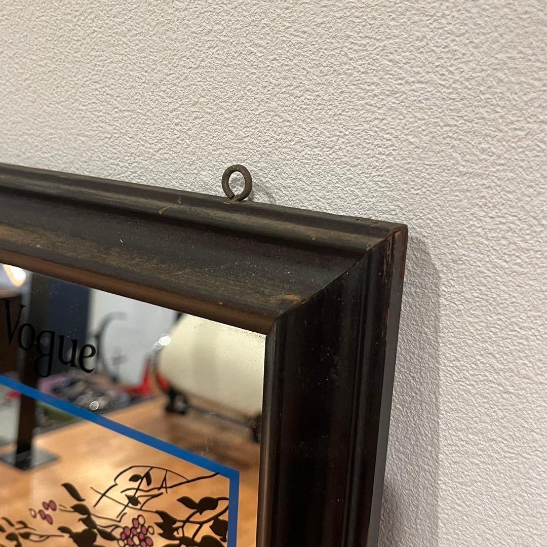 ヴィンテージ VOGUE ヴォーグ パブミラー 鏡 アート ビンテージ