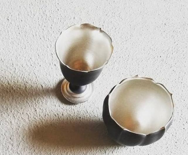 木下和美さんのゴブレット2セット