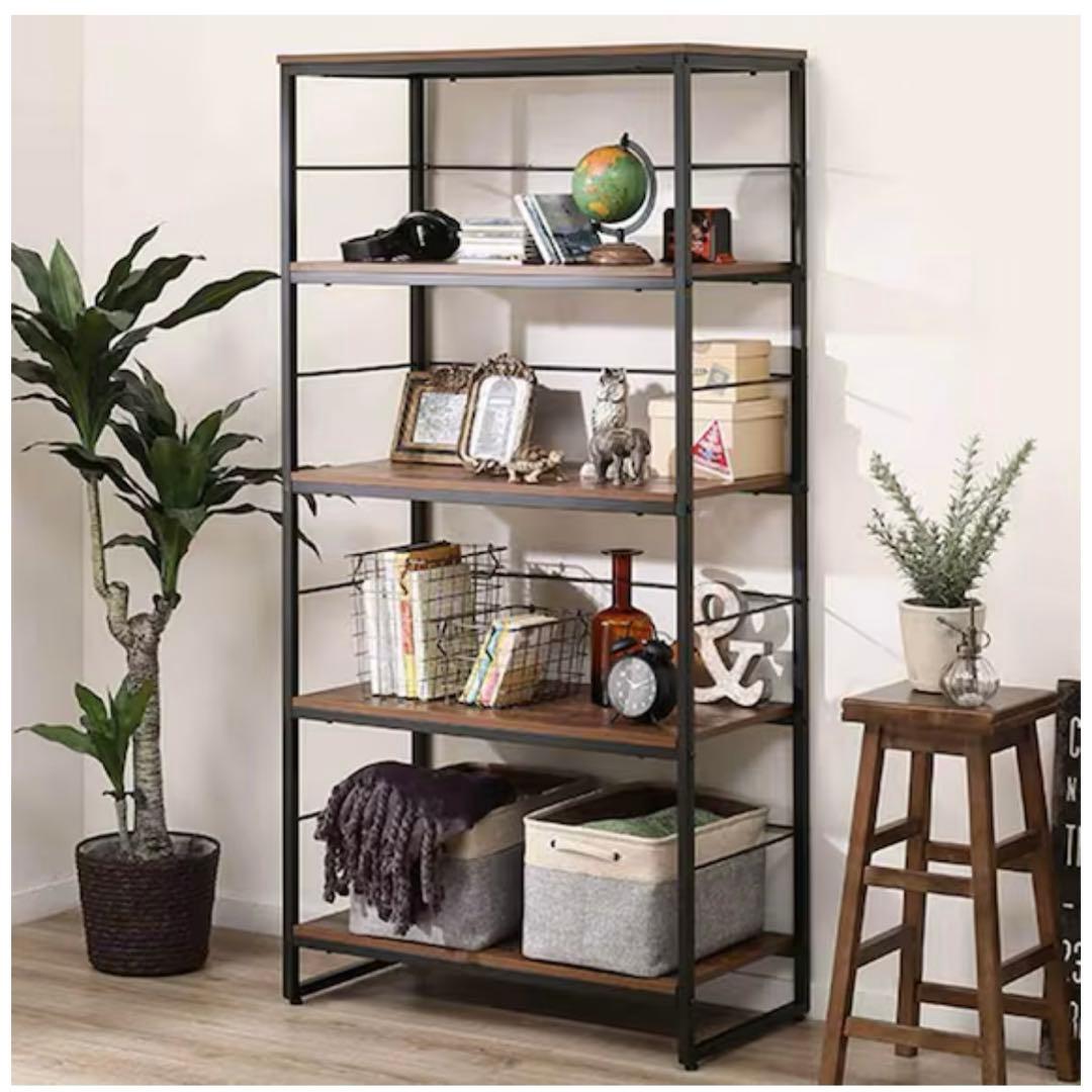 ニトリ　オープンシェルフ　Nステイン1680BR