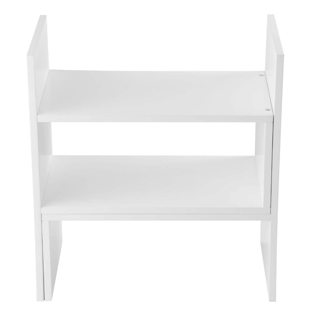 本棚 スライド式伸縮自在 卓上ラック 整理整頓