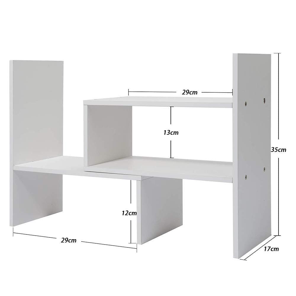 本棚 スライド式伸縮自在 卓上ラック 整理整頓