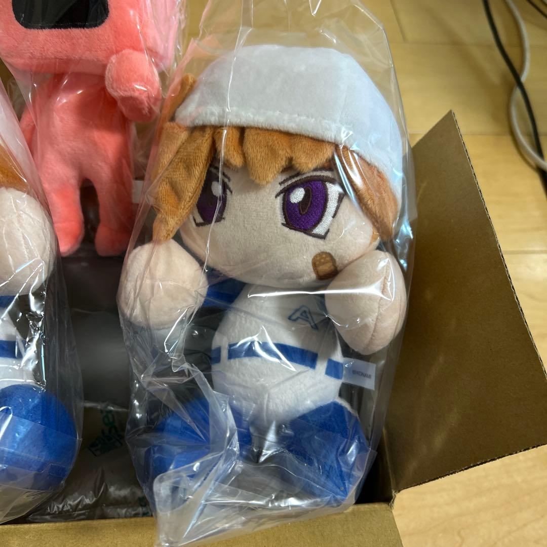 調子くん 絶好調 猪狩進 猪狩守 ぬいぐるみ 3体セット コナミ パワプロ