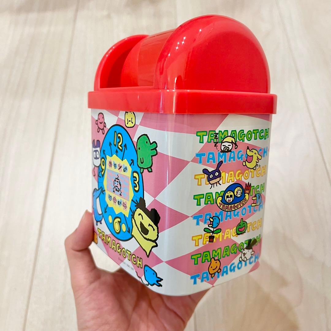 最低価格 美品 たまごっち 初代 1997 ゴミ箱 ティッシュケース 平成