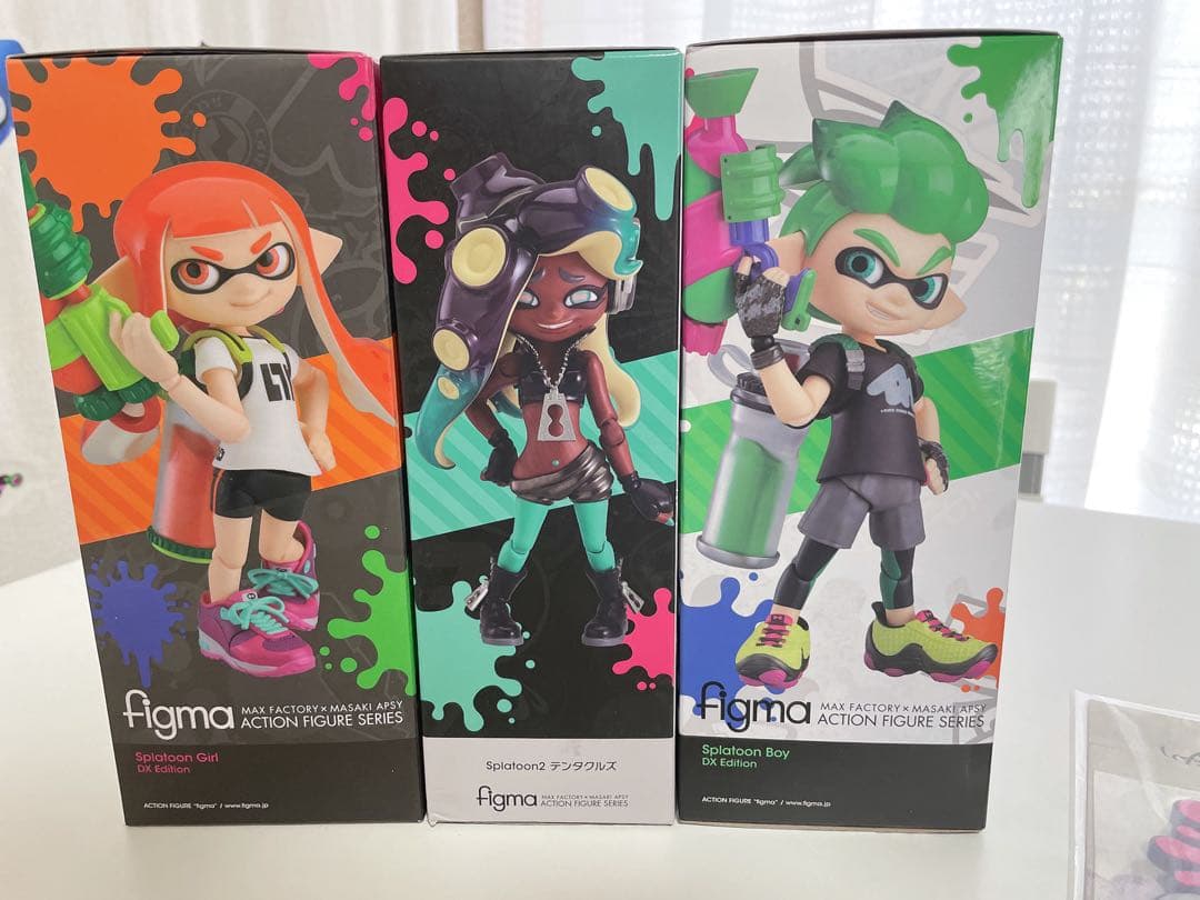 スプラトゥーン figma 未開封 セット