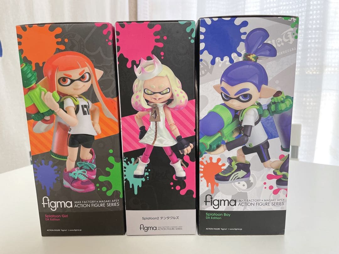 スプラトゥーン figma 未開封 セット