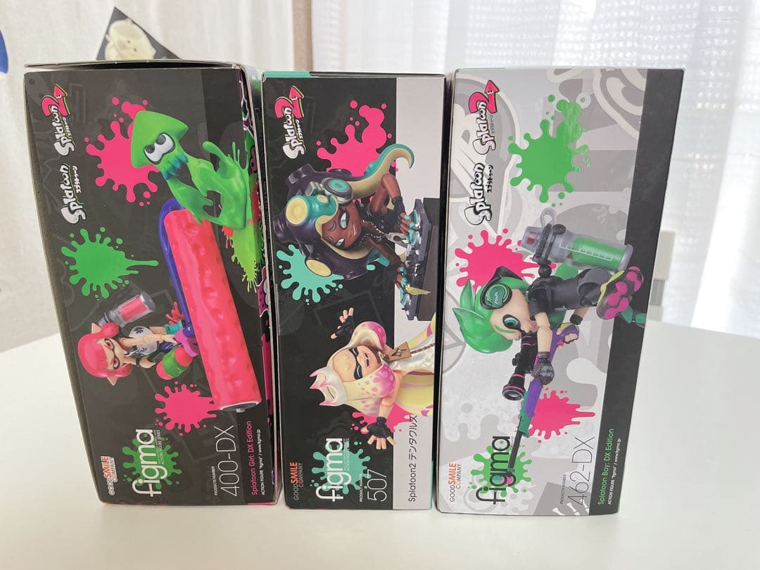スプラトゥーン figma 未開封 セット