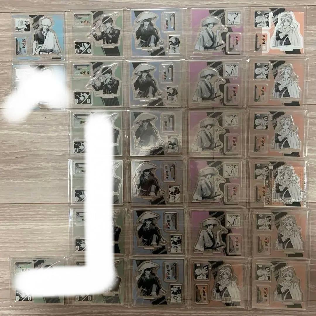 銀魂　銀魂展　アクリルフィギュア　坂田銀時　土方十四郎　桂小太郎　高杉晋助　神威