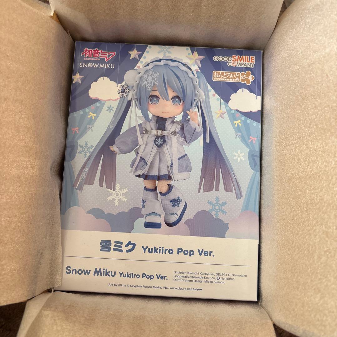 初音ミク ねんどろいどどーる 雪ミク Yukiiro Pop Ver. - メルカリ