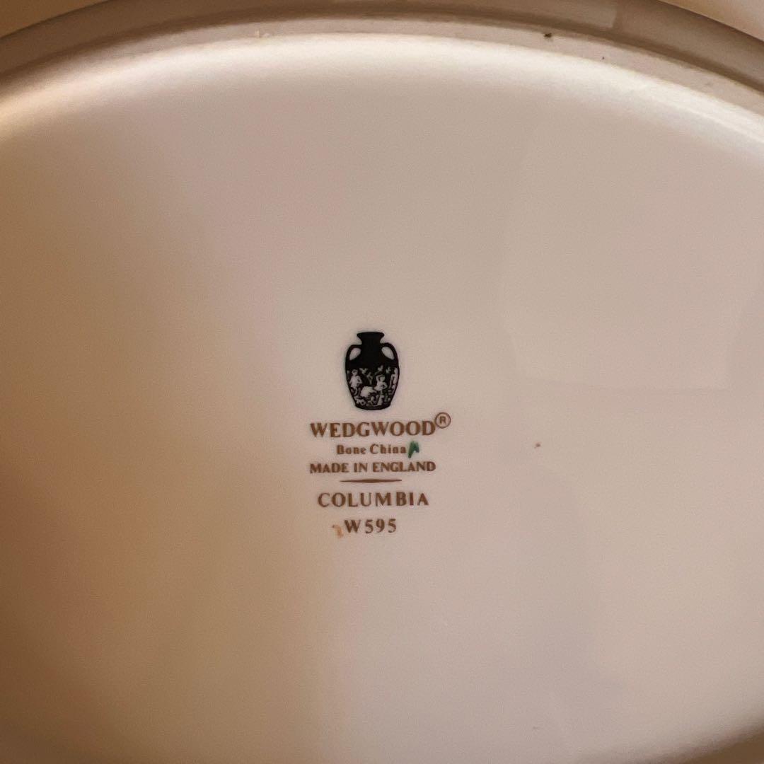 WEDGWOOD コロンビア W595 楕円皿 プレート 25cm 廃盤品 - メルカリ