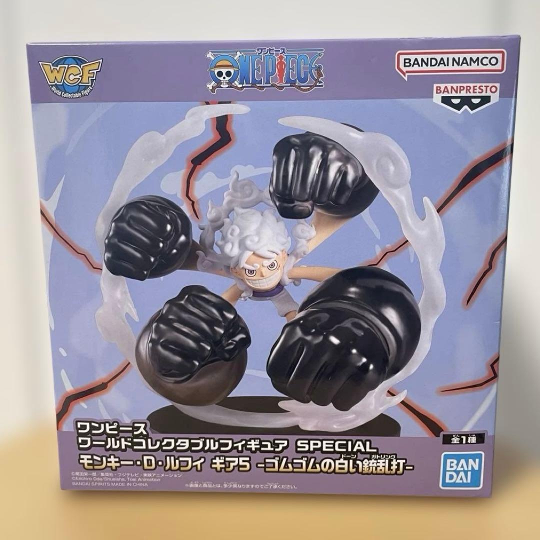ワンピース ワーコレ SPECIAL ルフィ ギア5 ニカ ゴムゴムの白い銃乱打