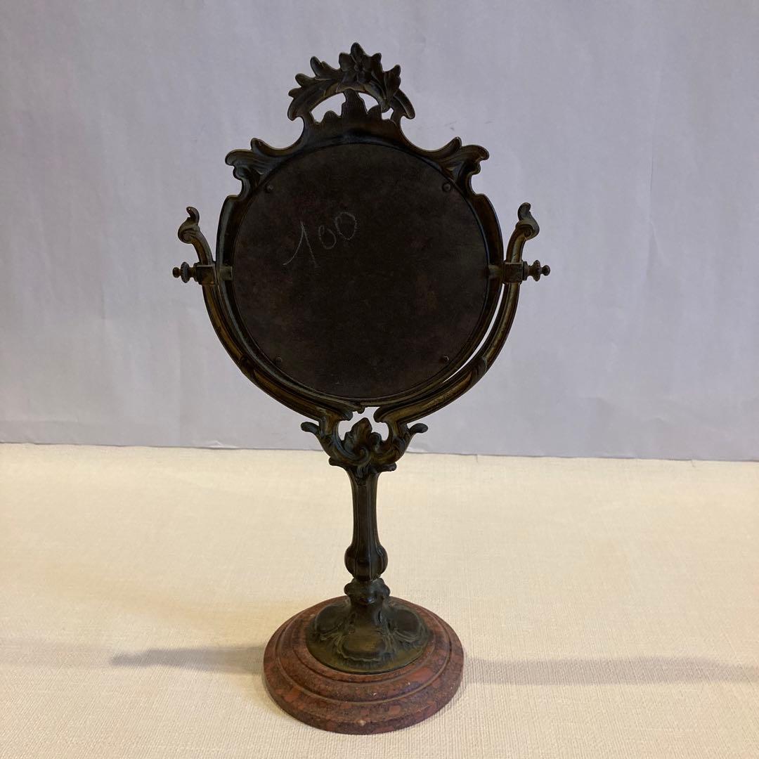 フレンチ アンティークデスクミラー