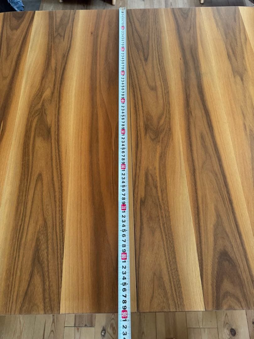 ウォールナット楕円形テーブル 180cm最大210cm