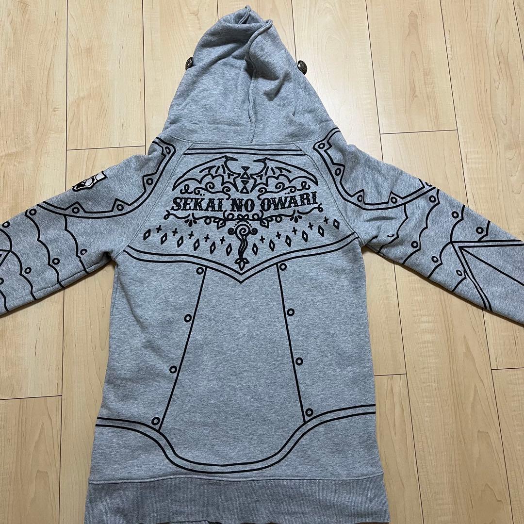 パーカー】SEKAI NO OWARI 甲冑パーカー Mサイズ - メルカリ