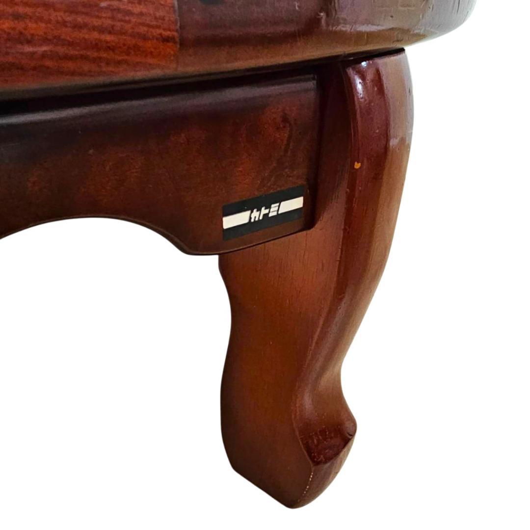 カトミ 家具 国産 折りたたみ 丸座卓 ちゃぶ台 90cm 天然木 和モダン