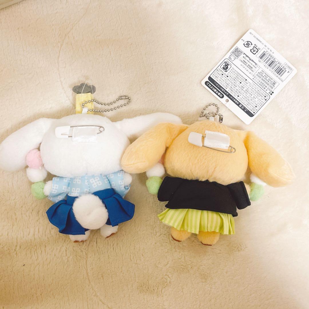 片方タグなし新品未使用】シナモロール 品川紋次郎 かぷえもん