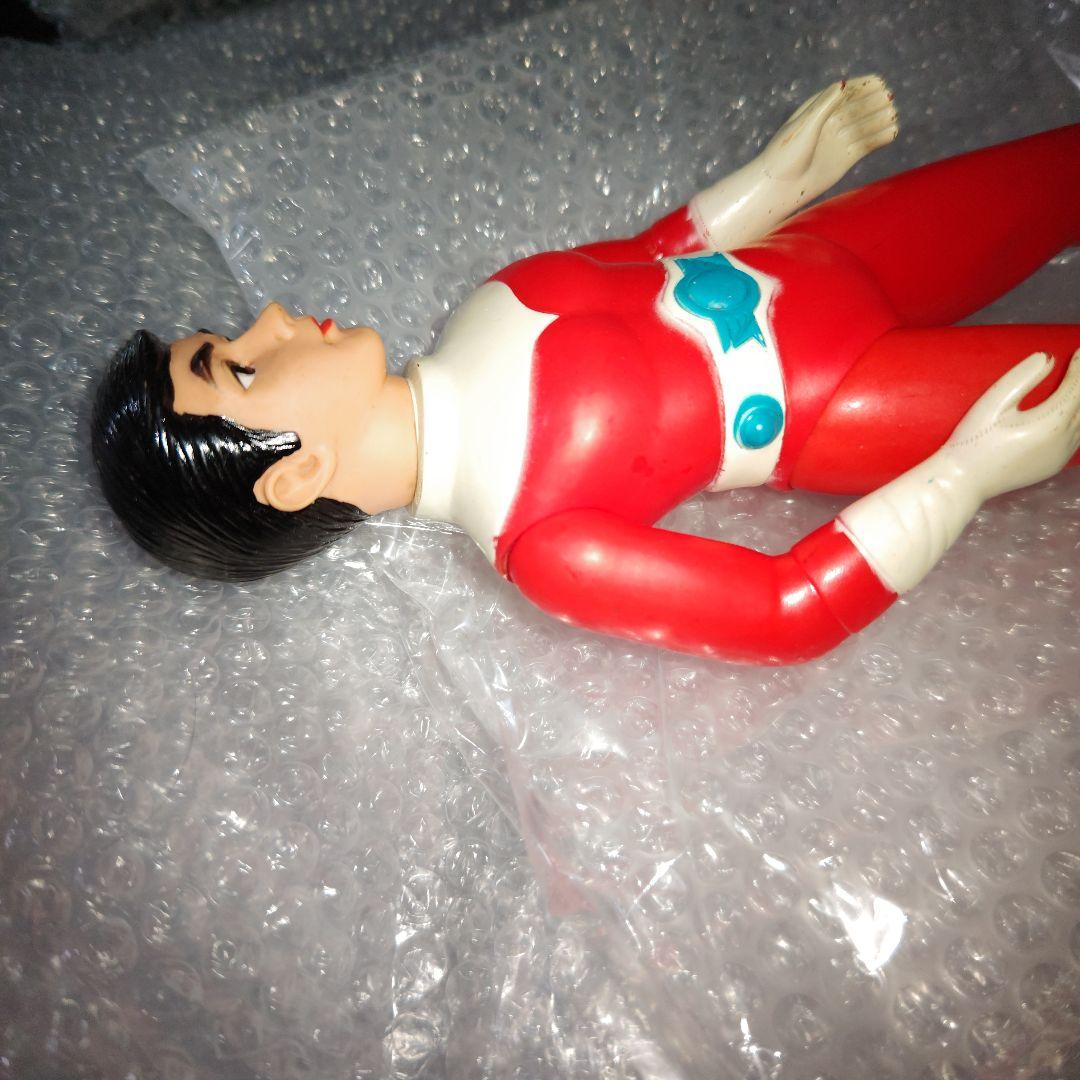 ブルマァク　レッドマン　面取れ　ソフビ　29cm　現状品