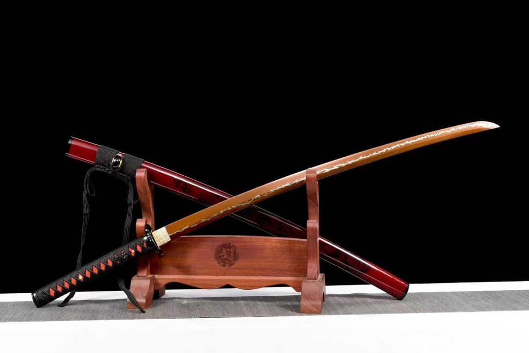 驚雷文様刀身 龍絵鞘 美術刀 刀装具 模擬刀 日本刀 模造刀