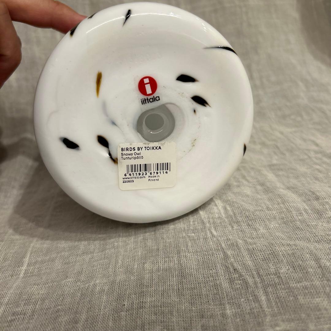 イッタラ　バード バイ トイッカ シロフクロウowl 未使用
