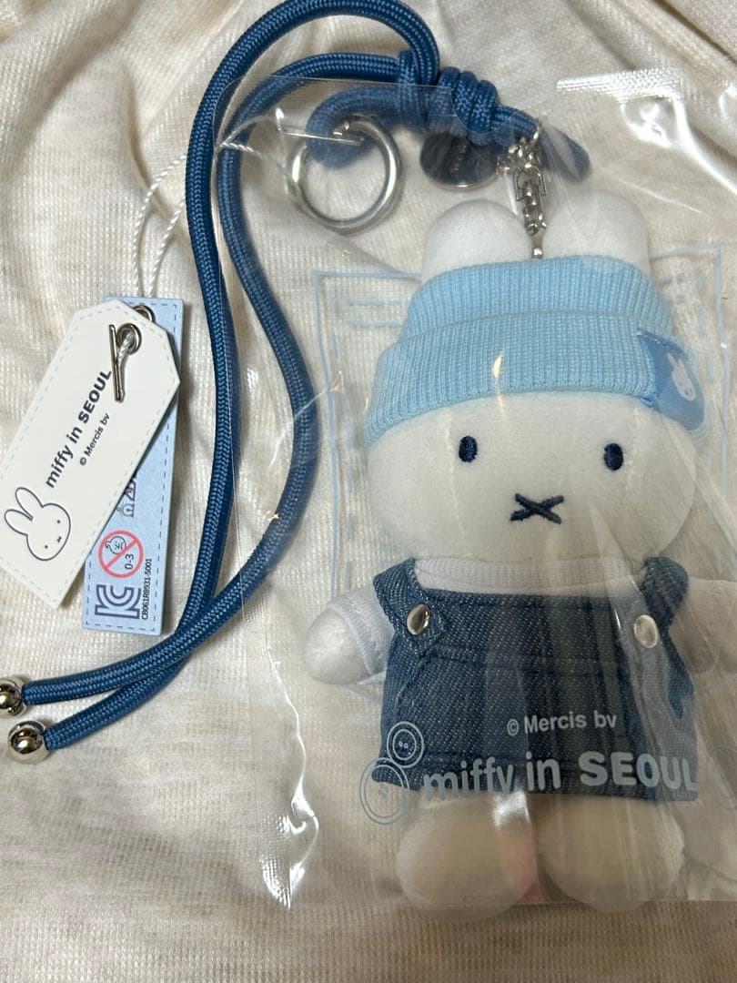 限定ショッパー付 ミッフィー ソウルデニム キーリング 3種セット 韓国