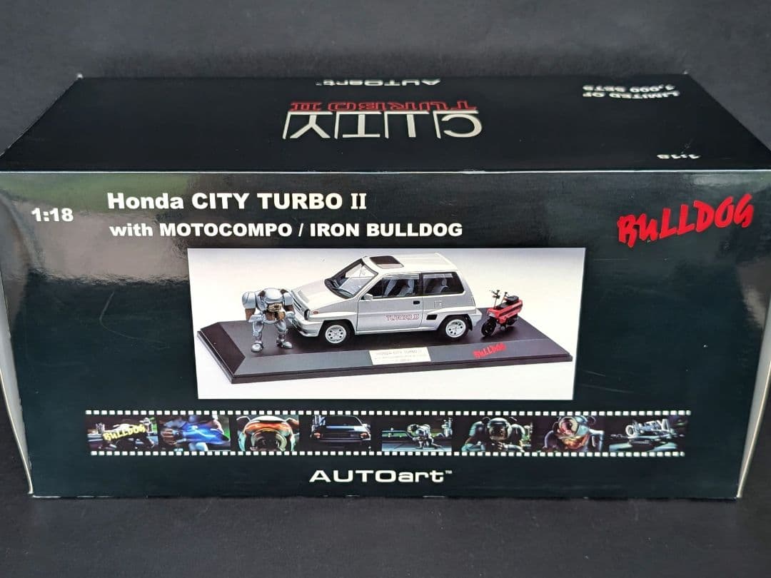 クマちゃんの夢様専用】オートアート 1/18 ホンダシティ ターボⅡ