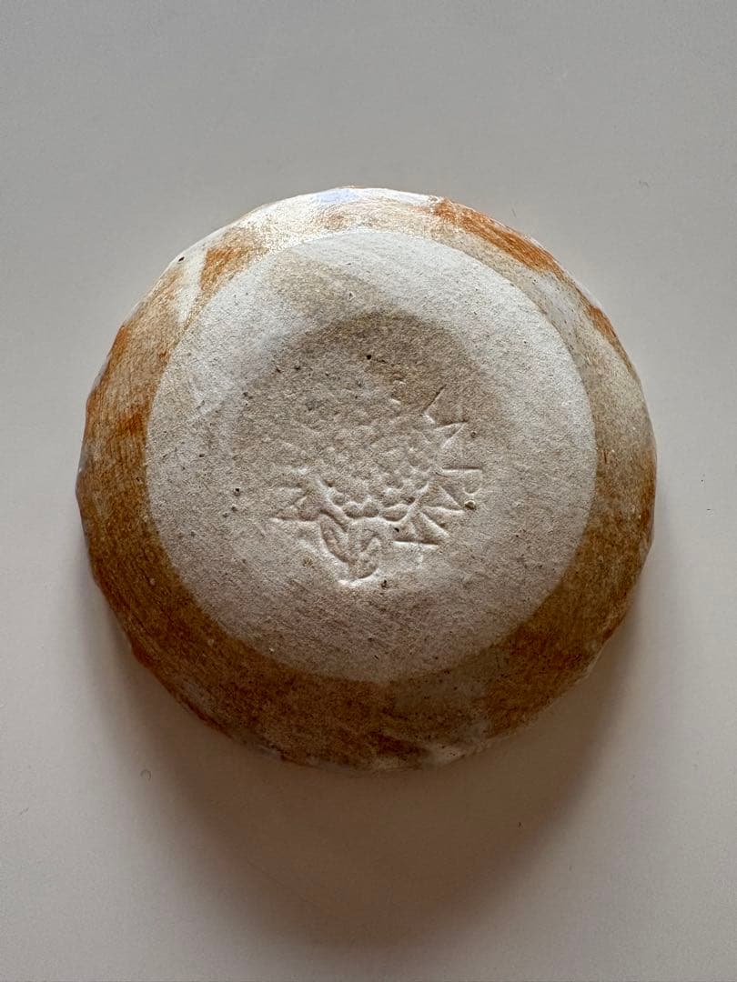 鹿児島暁　花柄陶器小皿2枚セット