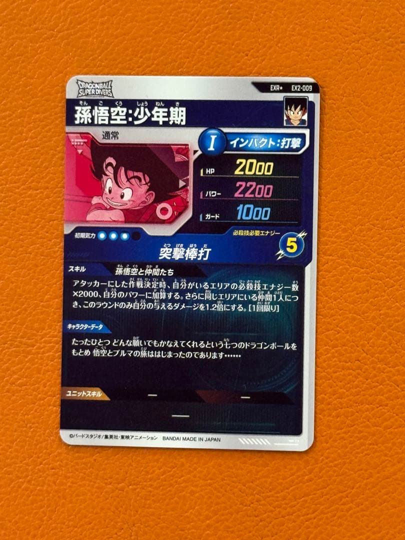 ex2-009 パラレル　孫悟空:少年期