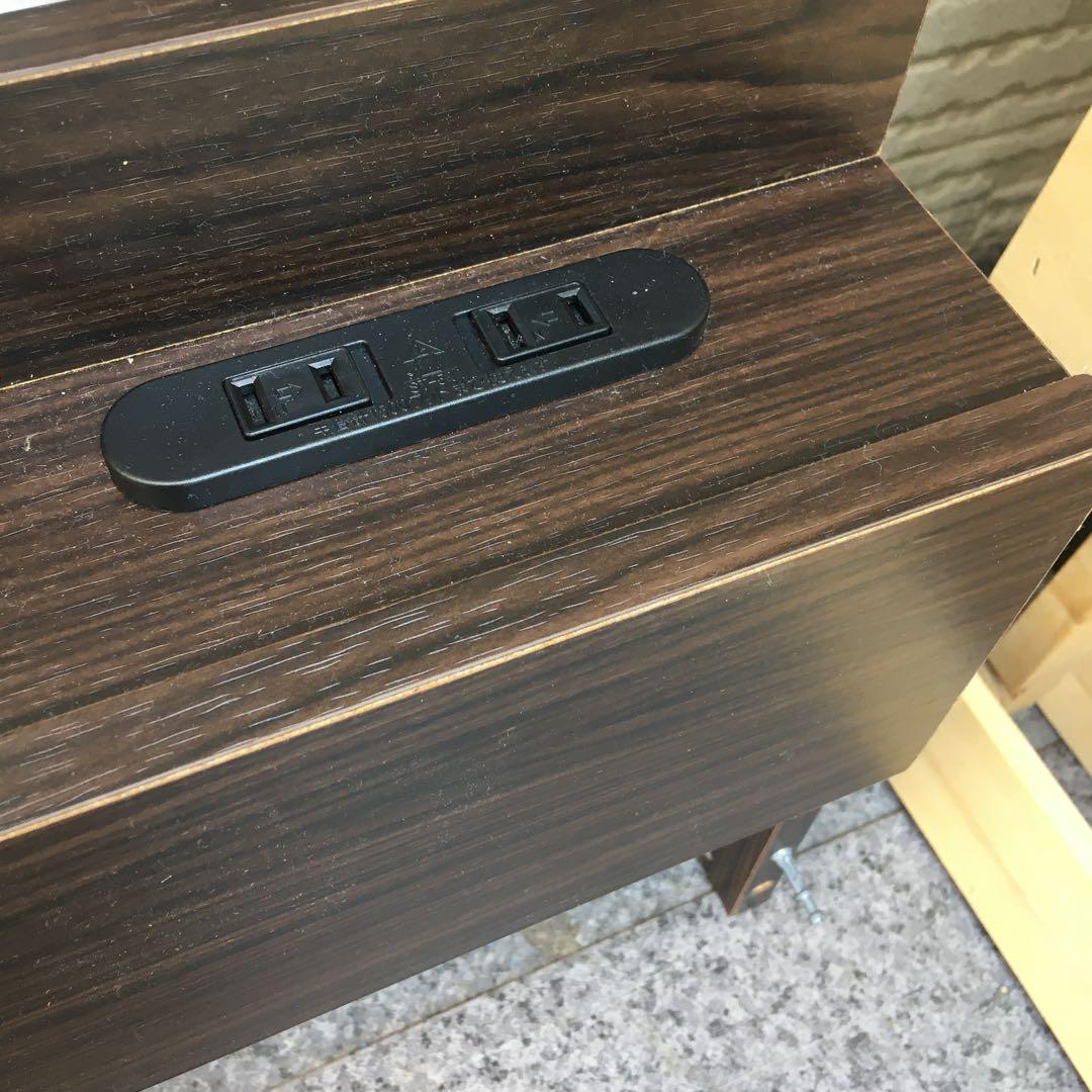 木製宮付すのこローベッド