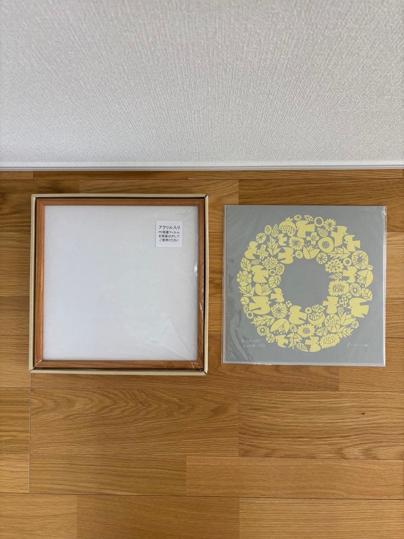 BIRDS'WORDS バーズワーズ 30cm WREATH 新品　額付き