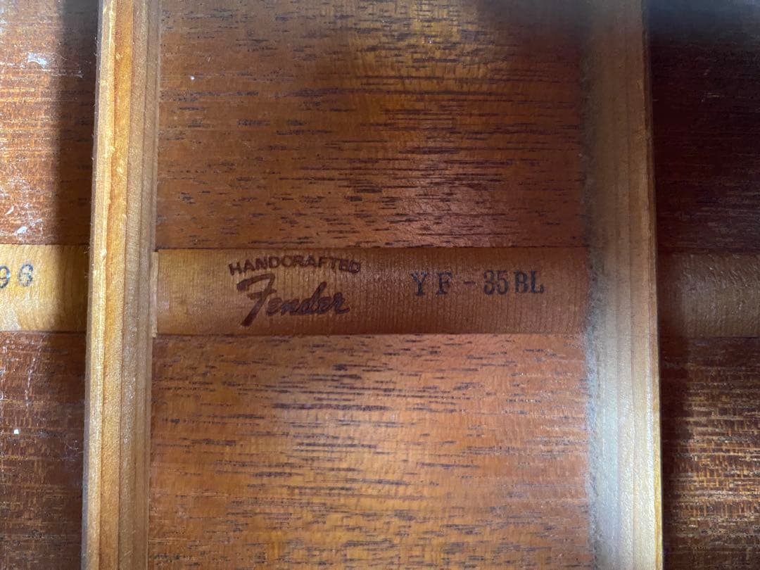 fender yf-35bl アコースティックギター　中古品