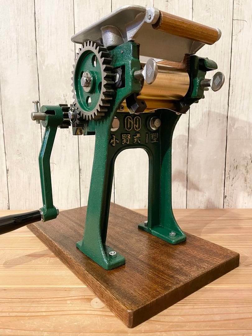 小野式製麺機 【2508-02】 説明書コピー有り　冷たい麺にも◎