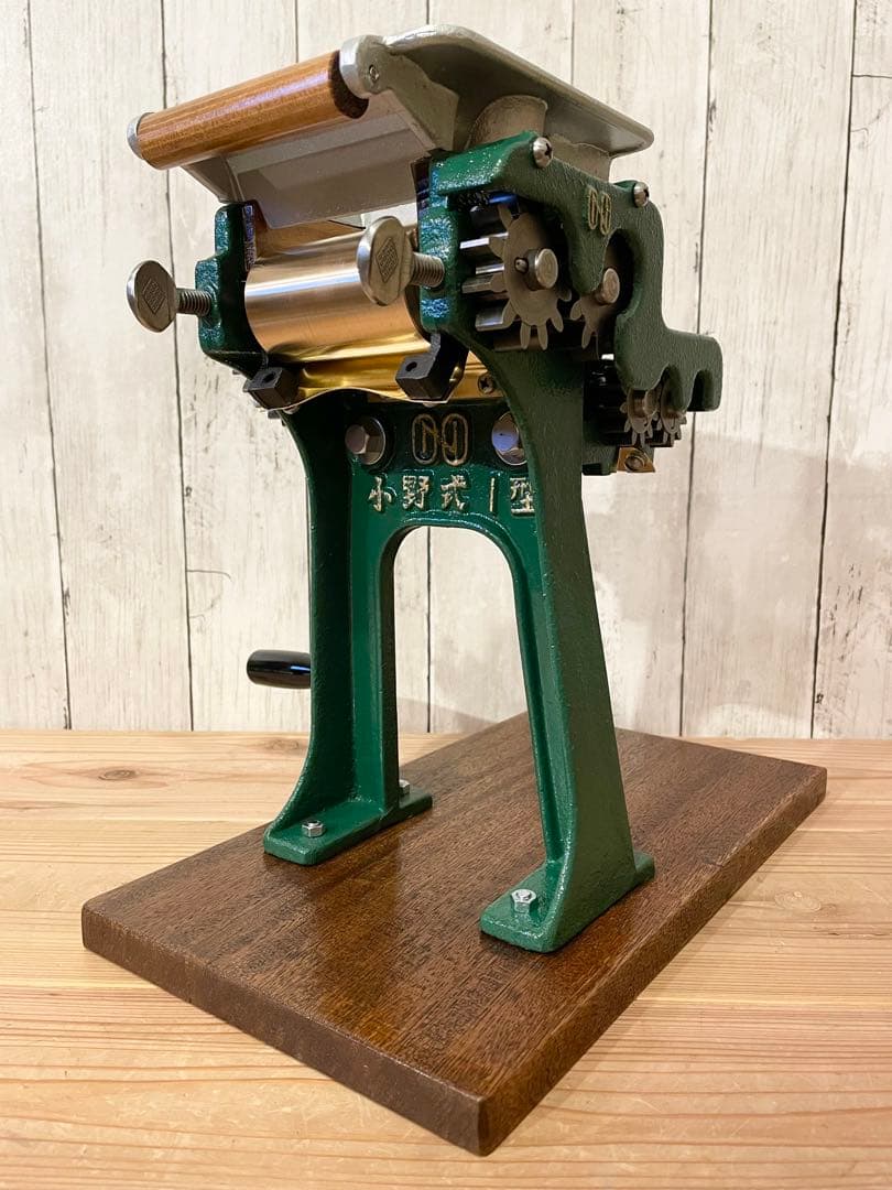 小野式製麺機 【2508-02】 説明書コピー有り　冷たい麺にも◎