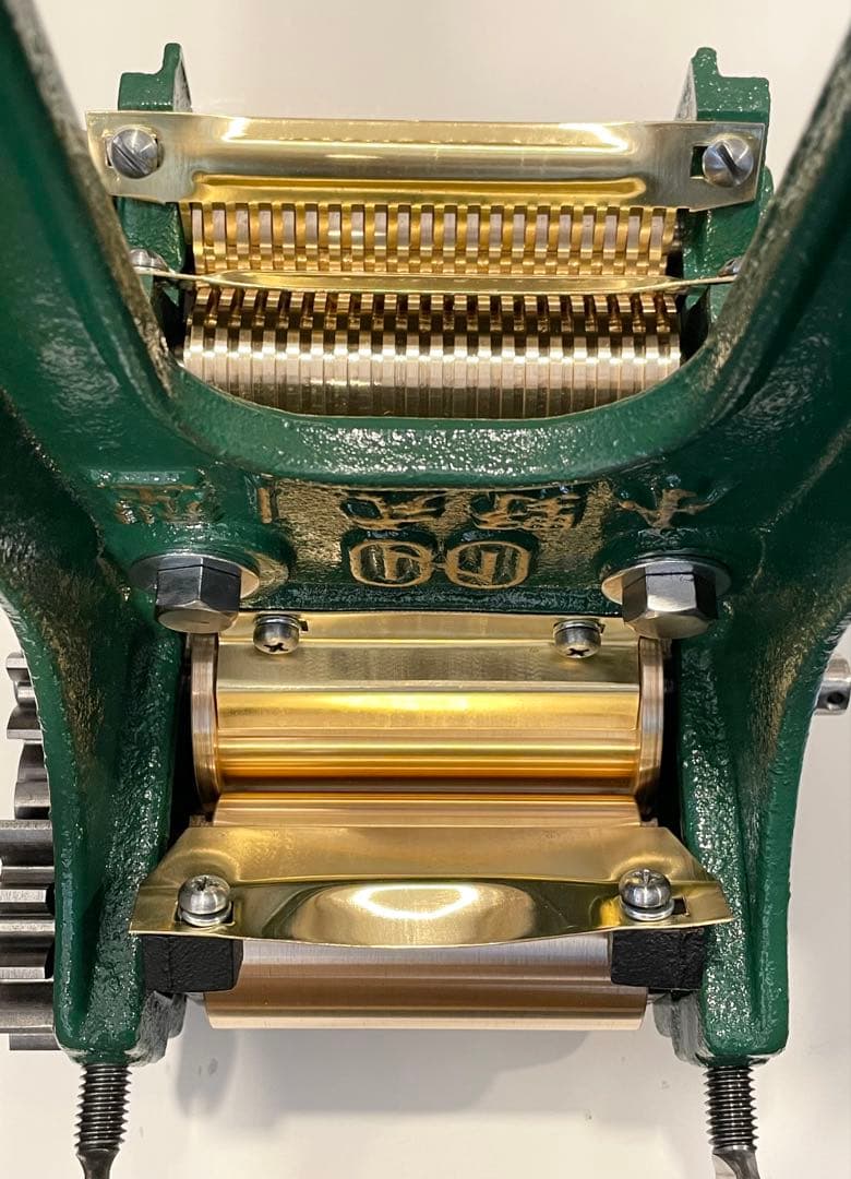 小野式製麺機 【2508-02】 説明書コピー有り　冷たい麺にも◎