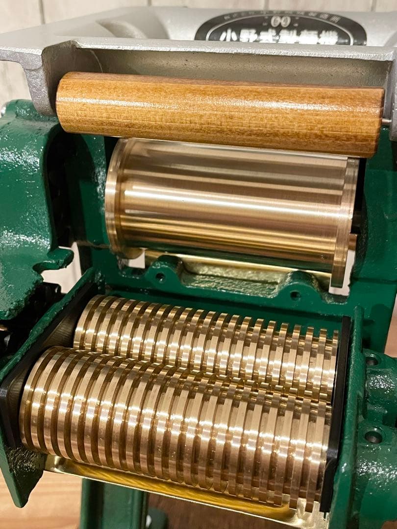 小野式製麺機 【2508-02】 説明書コピー有り　冷たい麺にも◎