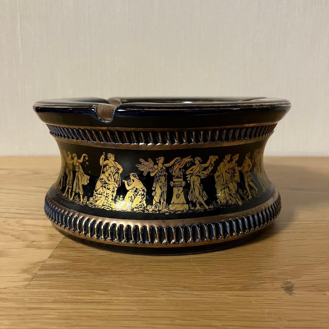I.SPYROPOULOS ギリシャ 24K GOLD 飾り皿　灰皿