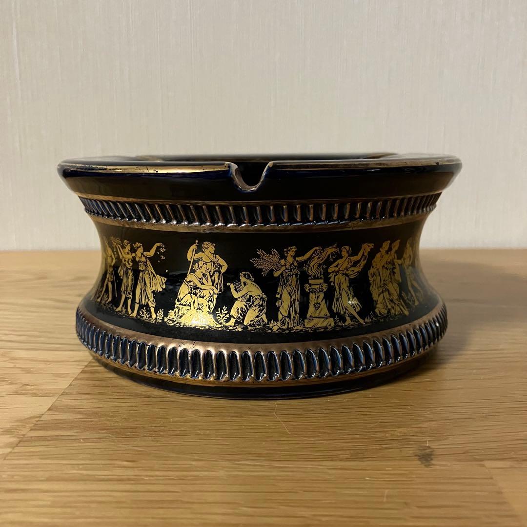 I.SPYROPOULOS ギリシャ 24K GOLD 飾り皿　灰皿
