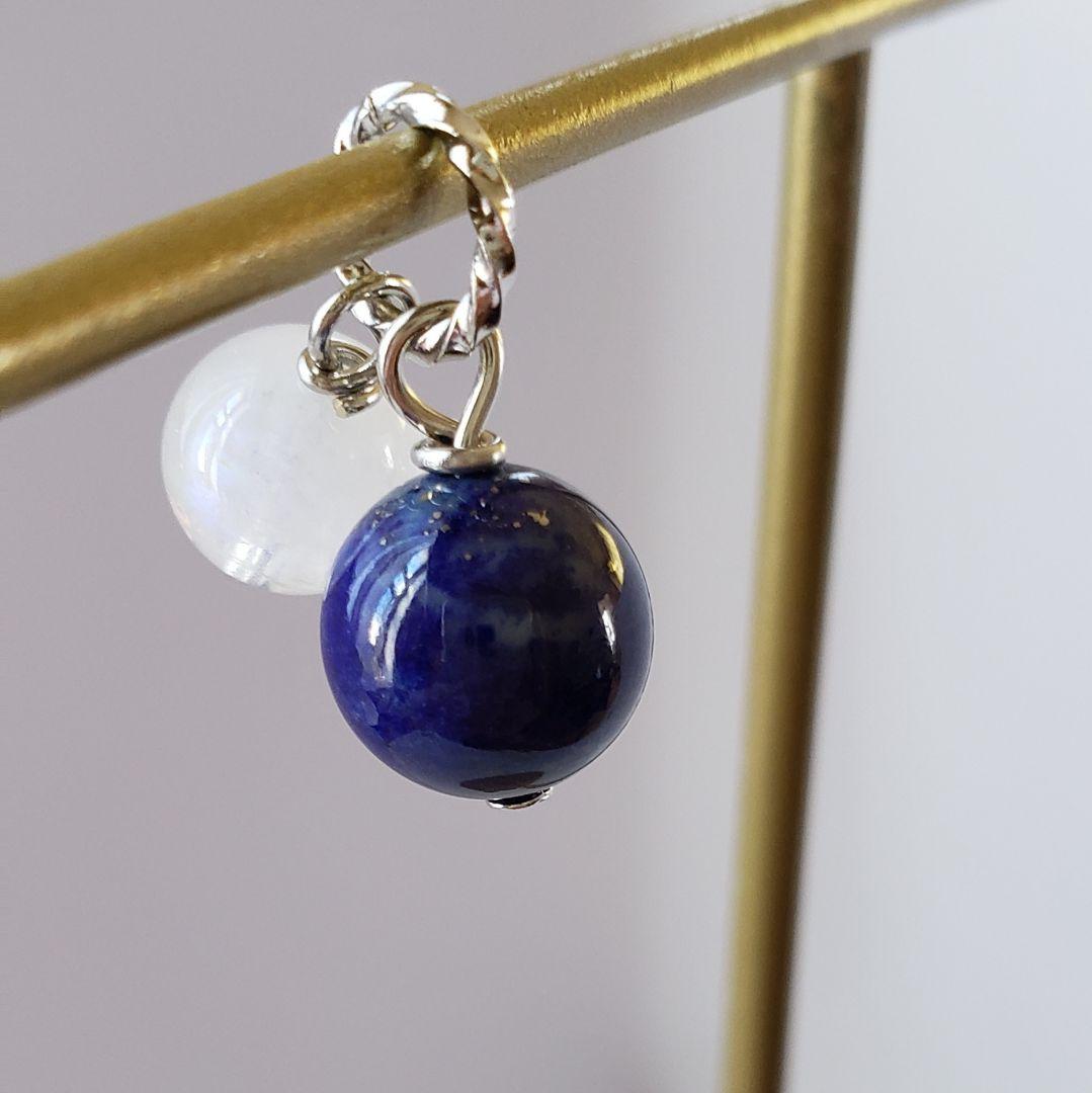 売却済み　295　ラピスラズリ　ブルームーンストーン　ペンダントトップ