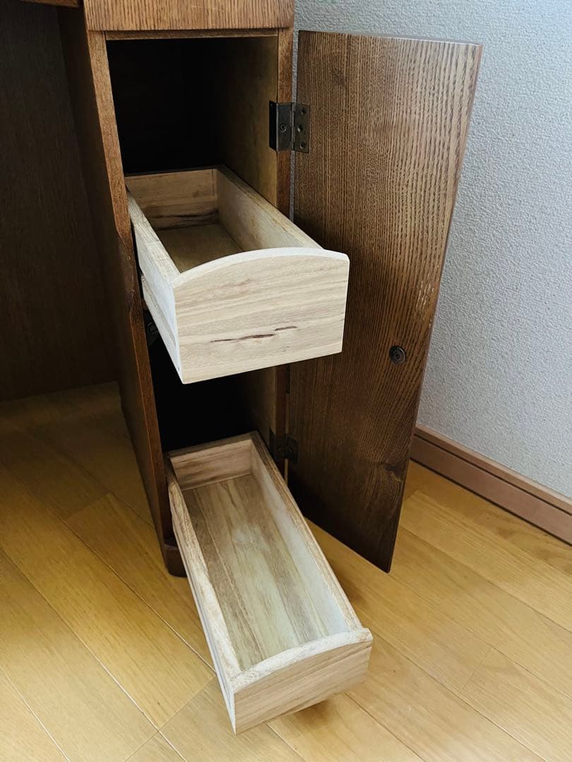 アンティーク調 ミラー付きドレッサー