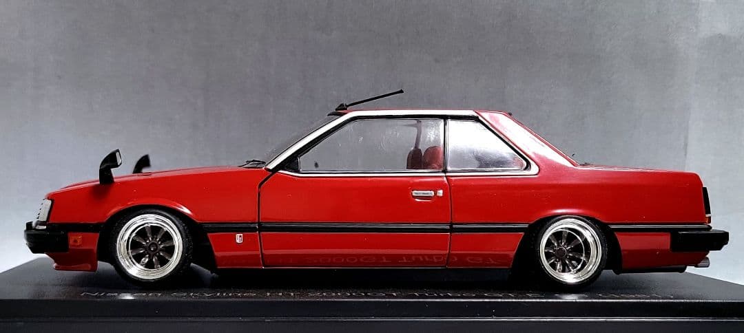 1/24　スカイライン改　GT-ES　R30　ワタナベ　深リム　ホイール