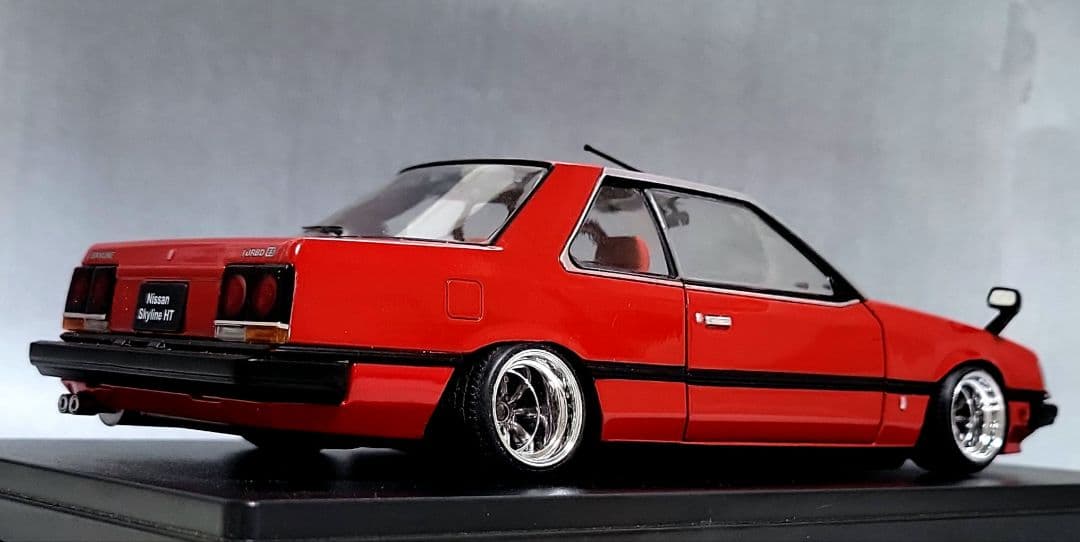 1/24　スカイライン改　GT-ES　R30　ワタナベ　深リム　ホイール