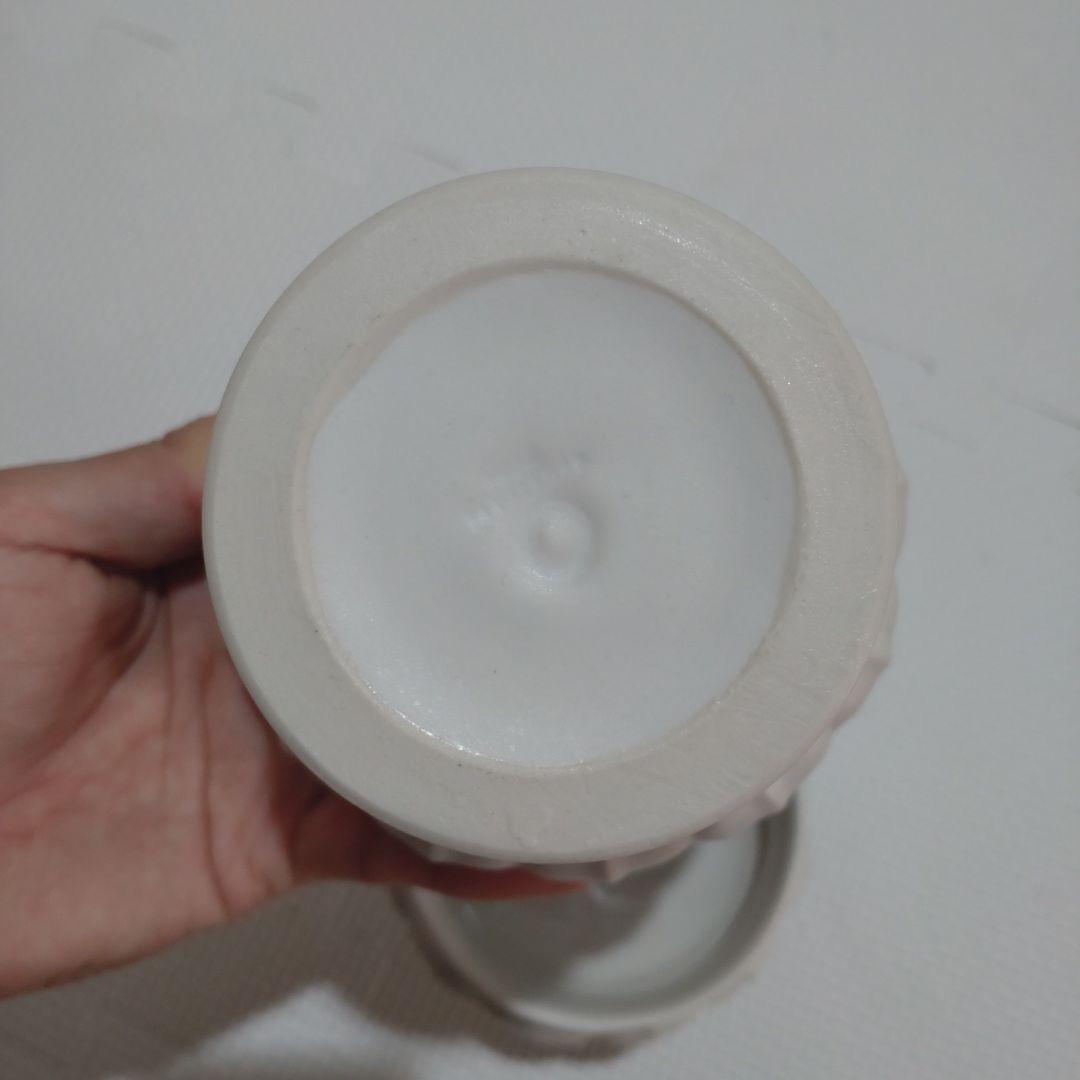 臼杵焼　ホワイトフリル　デザイン　デザート　サンデーカップ