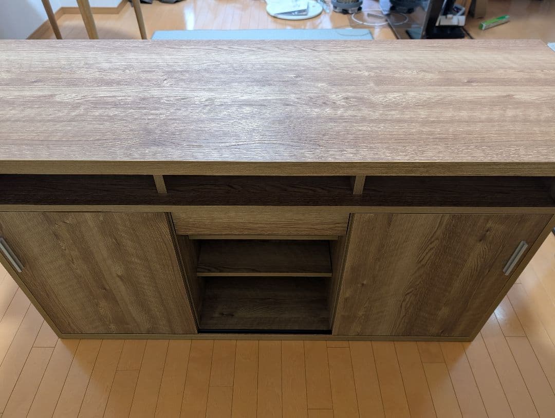 dinos ディノス 対面キッチンのように使えるキッチンカウンター ナチュラル