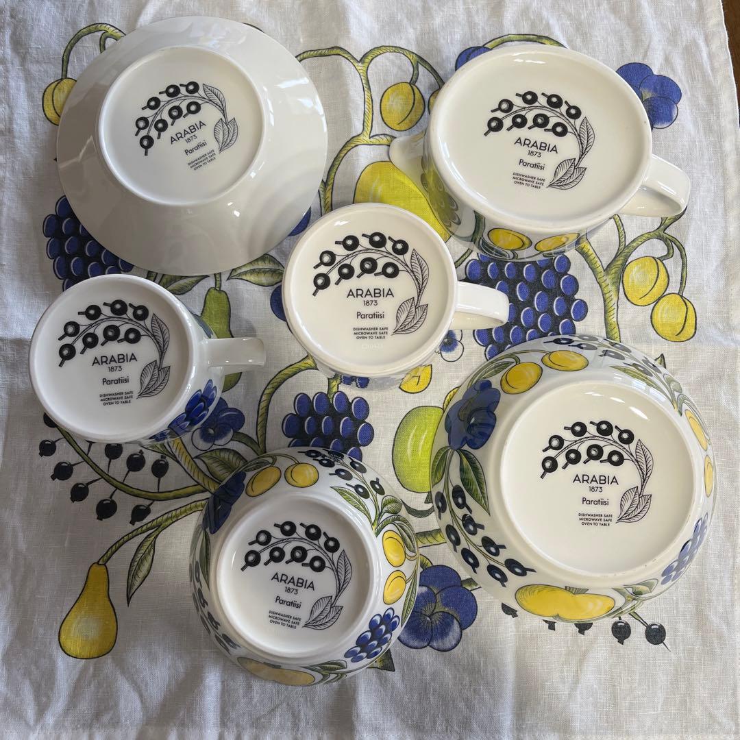 ゆーん◉　アラビア　パラティッシセット