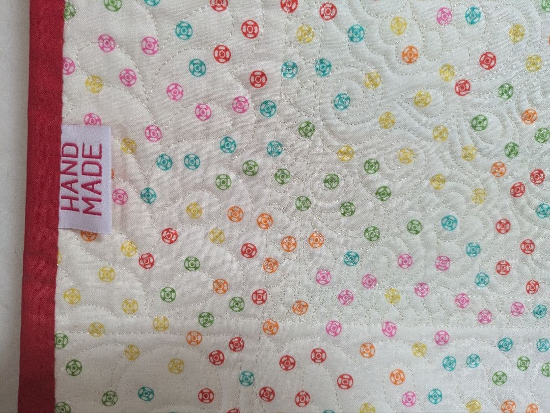 完全オリジナル！ハンドメイドミシンキルト　ピンウィール