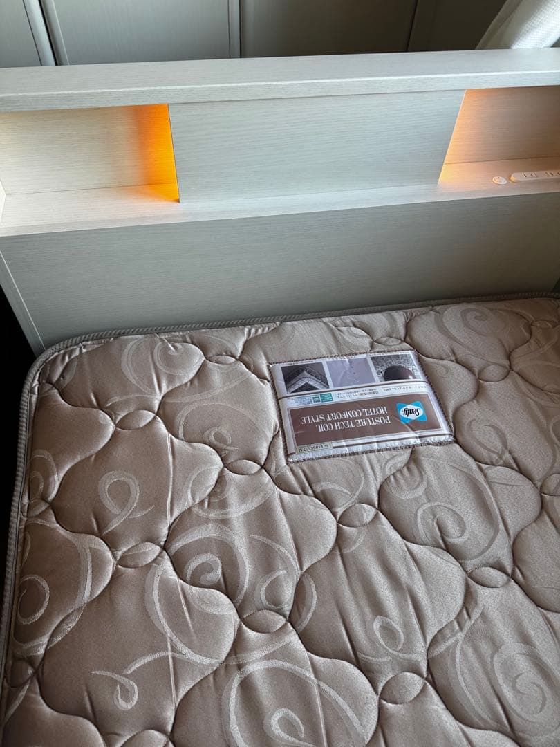 【1/8まで出品】シングルベッドフレーム +マットレス