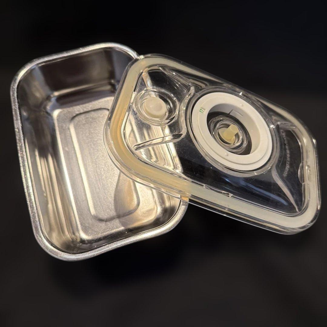 新品・未使用Mサイズ×2 アサヒ軽金属 真空フレッシュボックス （Sは